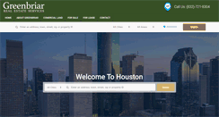 Desktop Screenshot of greenbriarproperties.com
